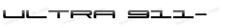 Ultra 911字体转换
